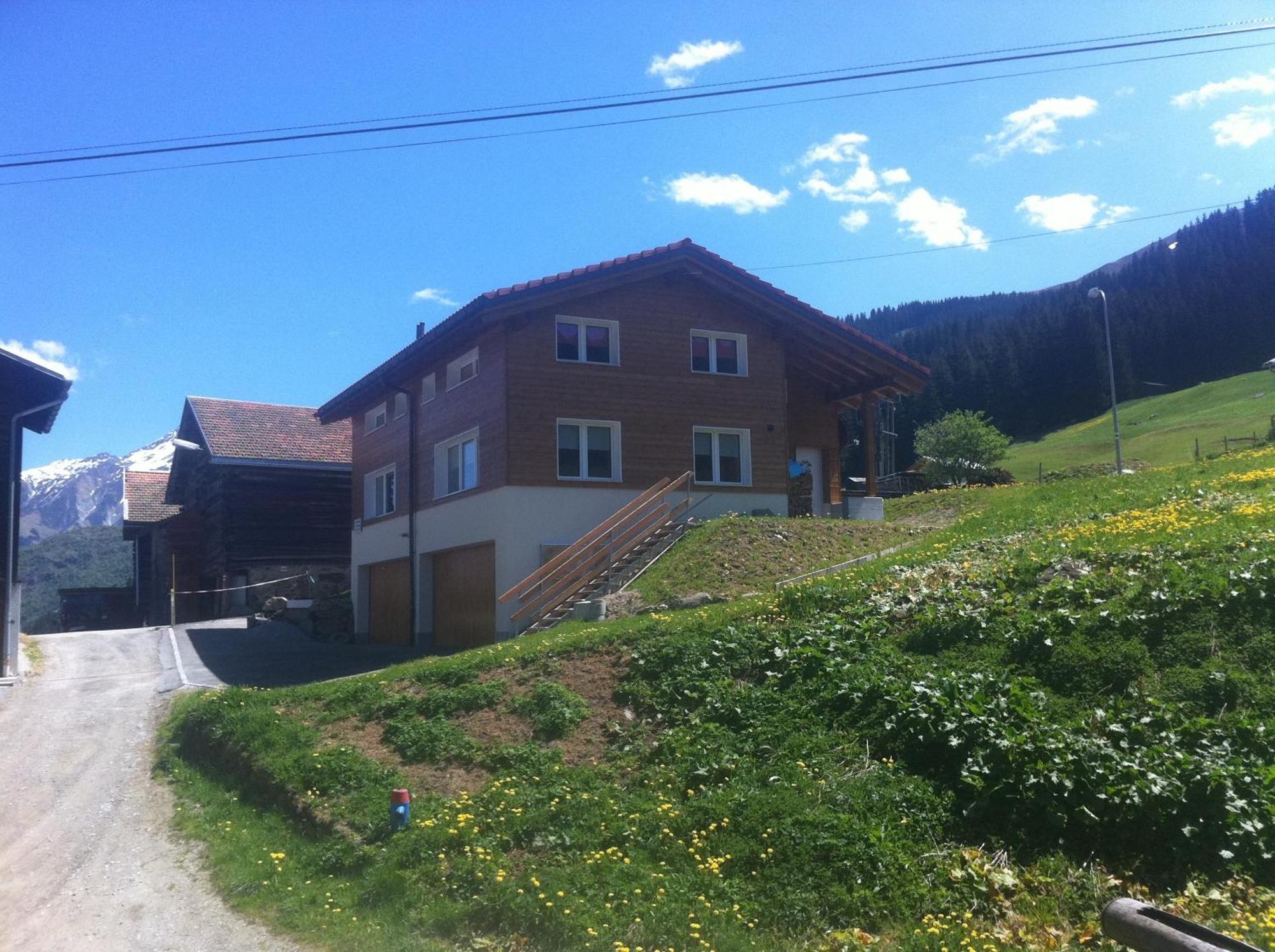 Villa Casa Aurora Sedrun Esterno foto