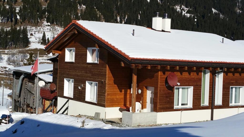 Villa Casa Aurora Sedrun Esterno foto