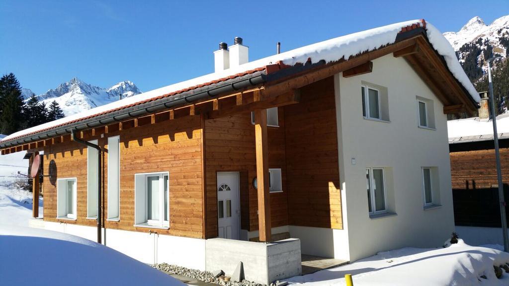 Villa Casa Aurora Sedrun Esterno foto