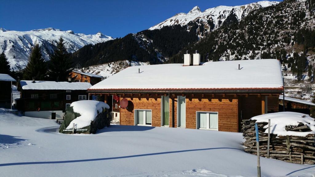 Villa Casa Aurora Sedrun Esterno foto